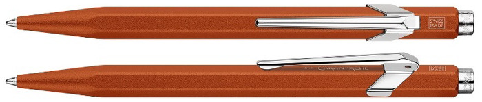 Caran d'Ache Ballpoint pen, 849 Colormat-X series Orange