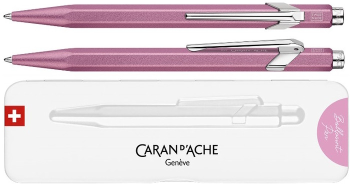 Caran d'Ache Ballpoint pen, 849 Colormat-X series Pink (with gift box)