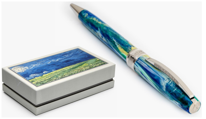 Visconti Ballpoint pen, Van Gogh series Blue-Green (Wheatfield under Thunderclouds)