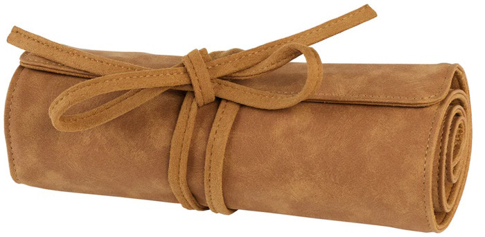 Faber-Castell Office Pouch, Pencil Roll series Light brown