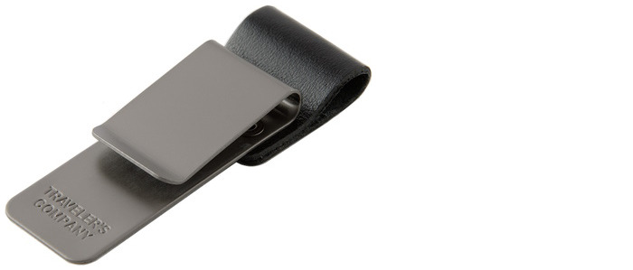 Traveler's Company Pen Loop, Pen Holder series Black leather
