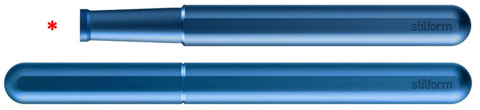 Stylo plume Stilform, série INK Fountain Pen Bleu (Aluminium) - Pointe vendue séparément