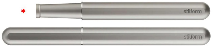 Stylo plume Stilform, série INK Fountain Pen Titane mat (Titane) - Pointe vendue séparément
