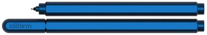 Stylo encre gel Stilform, série ARC Gel Pen Bleu (Aluminium)