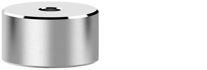 Stilform Pen stand, Accessories series Silver Aluminum