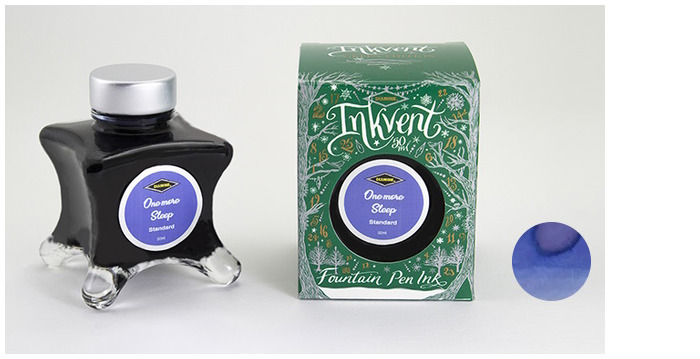 Bouteille d'encre Diamine, série Inkvent Green Edition Encre One More Sleep (50ml)