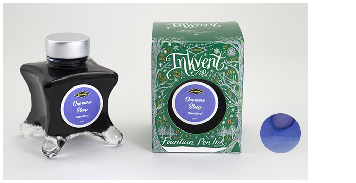 Diamine Ink bottle, Inkvent Green Edition series One More Sleep ink (50ml)