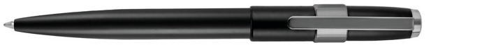 Cerruti 1881 Ballpoint pen, Block series Matte black & Gun metal