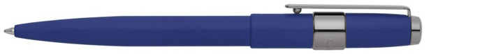 Cerruti 1881 Ballpoint pen, Block series Blue & Gun metal