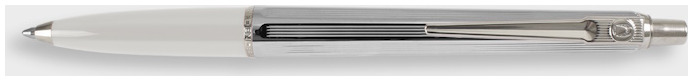Ballograf Ballpoint pen, Epoca Chrome series White grip