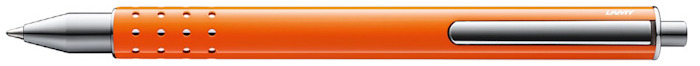 Stylo bille roulante rétractable Lamy, série Édition Spéciale Swift Orange néon