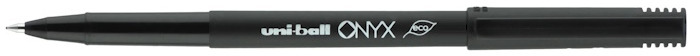 Stylo bille roulante Uni-Ball, série Onyx Encre noire