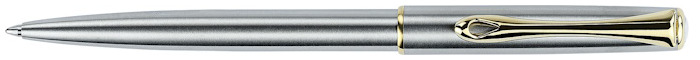 Diplomat Ballpoint pen, Traveller series Stainless steel GT