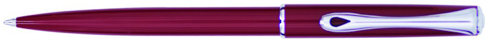 Diplomat Ballpoint pen, Traveller series Dark red CT