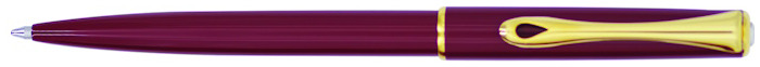 Diplomat Ballpoint pen, Traveller series Dark red GT