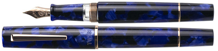 TWSBI Fountain pen, Kai Limited Edition series Blue PGT