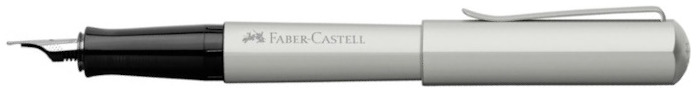 Faber-Castell Design Fountain pen, Hexo series Matte Silver