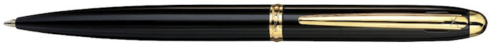 X-Pen Ballpoint pen, Classic series Black lacquer GT 