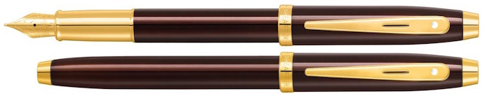 Sheaffer Fountain pen, Gift collection 100 series Brown GT