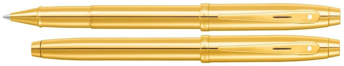 Stylo bille roulante Sheaffer, série Gift collection 100 Or GT