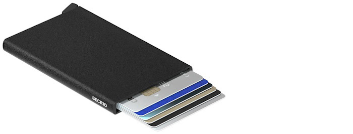 Porte-cartes Secrid, série Cardprotector Poudre Noir