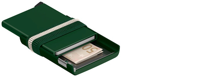 Porte-cartes Secrid, série Cardslide Vert