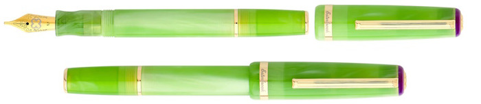 Stylo plume Esterbrook, série JR Pocket Pen Paradise Vert lime GT 