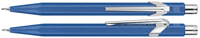 Porte mine Caran d'Ache, série 844 Colormat-X Bleu (0.7mm)