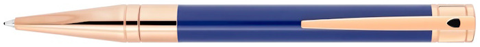 Dupont, S.T. Ballpoint pen, D-Initial series Blue PGT