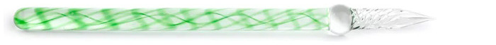 Plume de verre Herbin, série Verre Vert Pré (Droite - 16 cm)