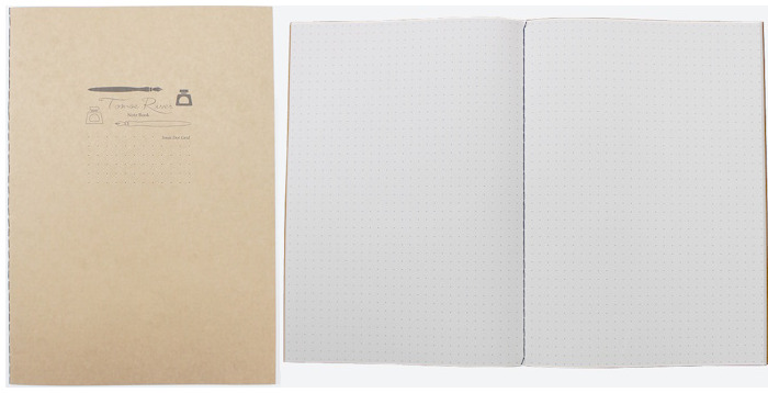 Tomoe River Notebook (A5), Stitch Notebook series White (Dot grid, 148mm x 210mm)