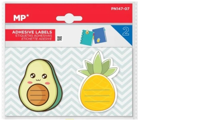 Main Paper Sticky notes, Paper series (Avocado / Pineapple)