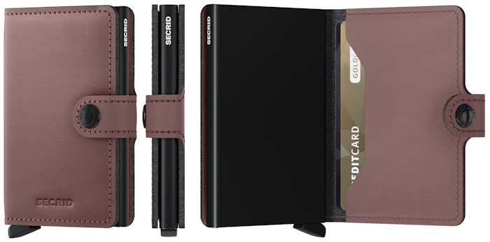 Secrid Card case, Miniwallet Matte series Rose