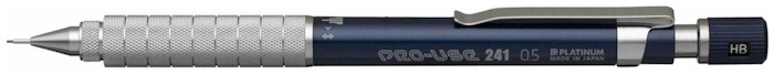 Platinum Mechanical pencil, PRO-USE 241 series Blue (0.5mm)