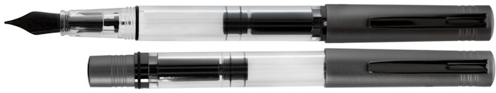 Stylo plume Monteverde, série MP1 Gris charbon