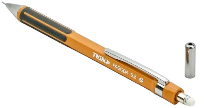 TWSBI Mechanical pencil, Jr Pagoda series Marmalade (0.5mm)