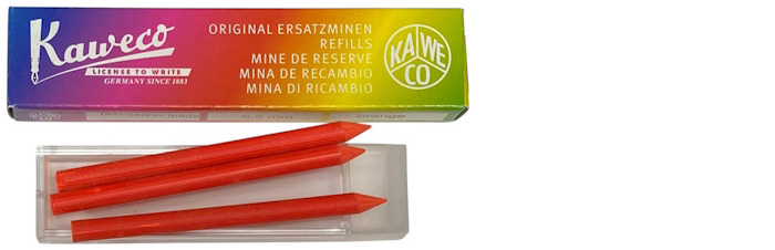 Kaweco 5.6mm Lead, Accessories series Orange Highlighter (3/box)