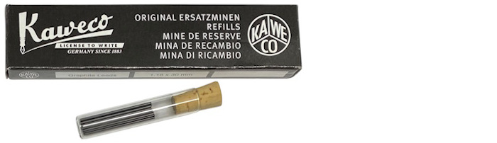 Kaweco 1.18mm Lead, Accessories series Black HB (12/box)
