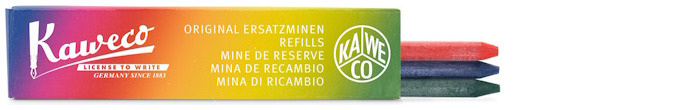 Kaweco 5.6mm Lead, Accessories series All Purpose - Mix colors (3/box) 