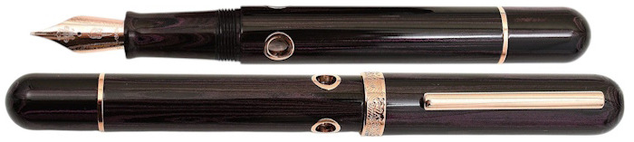 Stylo plume Nahvalur, série Nautilus Stylophora Baie