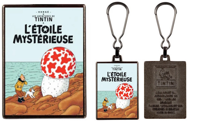 Tintin Key ring, l'Étoile mystérieuse (Mushroom)