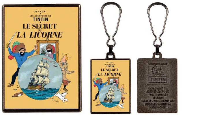Tintin Key ring, Le secret de la licorne (Sailboat) 