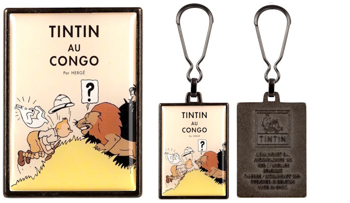 Tintin Key ring, Tintin au Congo (Lion)