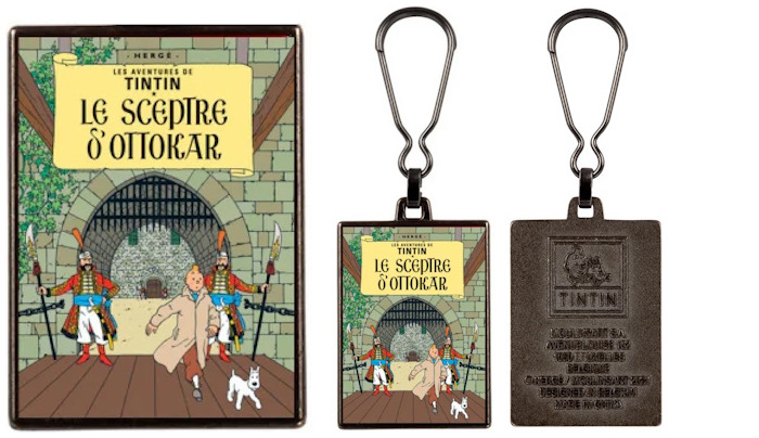 Tintin Key ring, Le Sceptre d'Ottokar (Castle) 