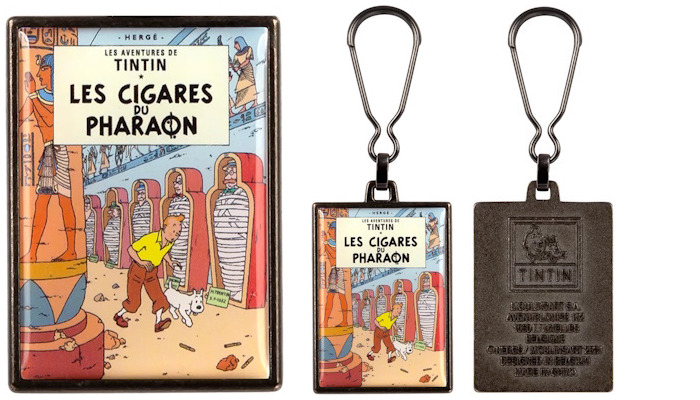Tintin Key ring, Les Cigares du Pharaon (Mummies) 