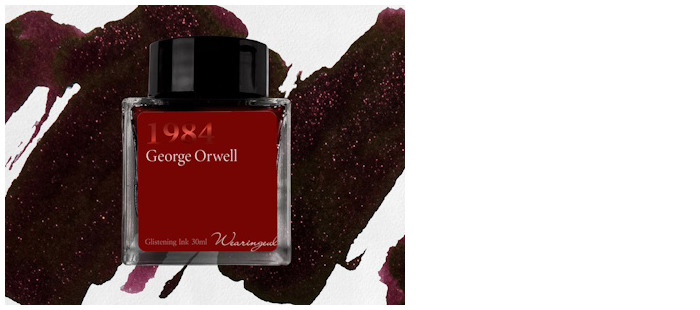 Bouteille d'encre Wearingeul, série World Literature Ink Encre 1984 (30ml)