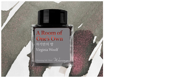 Bouteille d'encre Wearingeul, série World Literature Ink Encre A Room of One's Own (30ml)