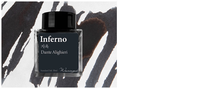 Wearingeul Ink bottle, World Literature Ink series Inferno ink (30ml)