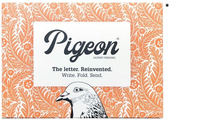 Pigeon Writing paper/Envelope, Correspondence series Nature Study (Pack of 6)