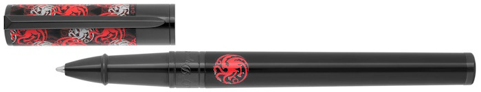 Stylo bille roulante Dupont, S.T., série Game of Thrones D-Initial Targaryen